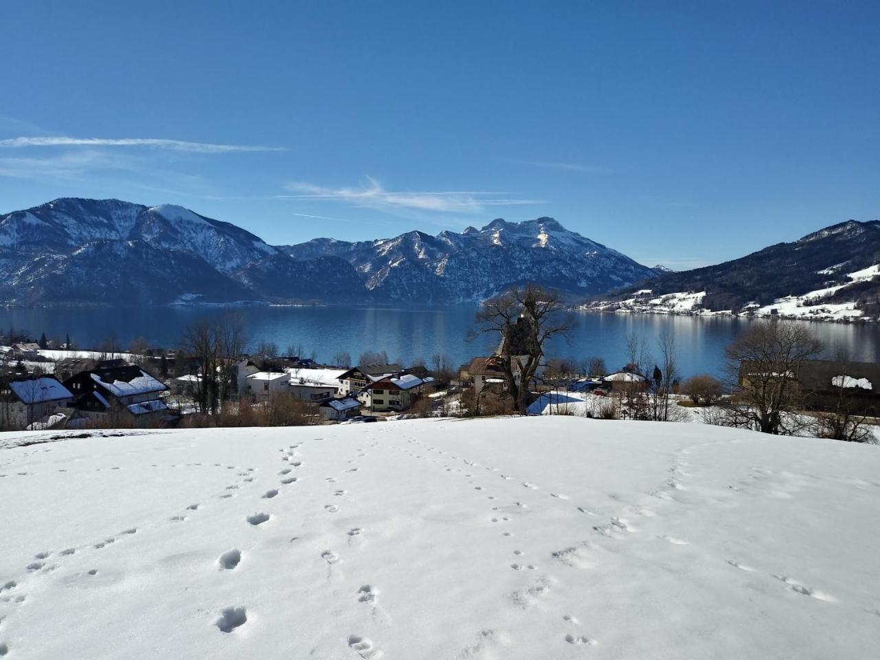 Ferien Im Haus Helga In Steinbach Am Attersee Eksteriør billede